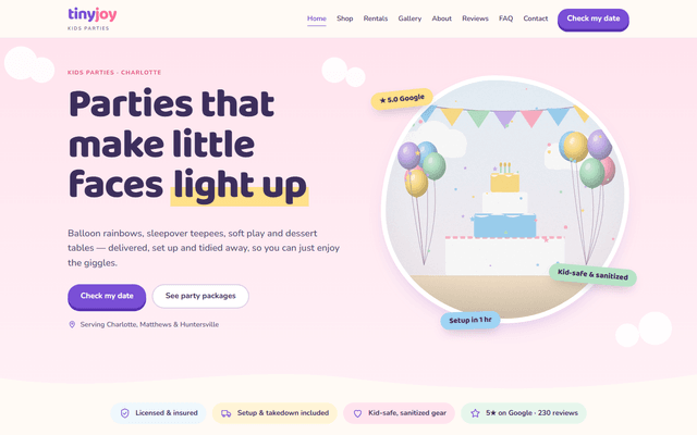 Playful Kids theme preview