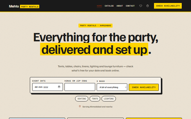 Warehouse theme preview